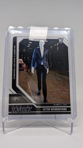 Victor Wembanyama 2023-24 Panini Instant NBA Slender Man RC Rookie Halloween ?