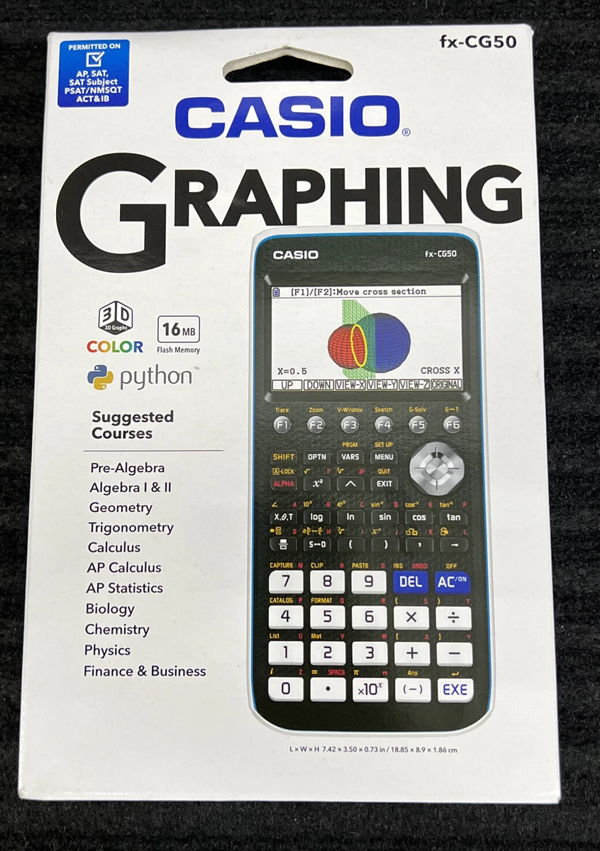CASIO FxCG50AU Graphing Calculator
