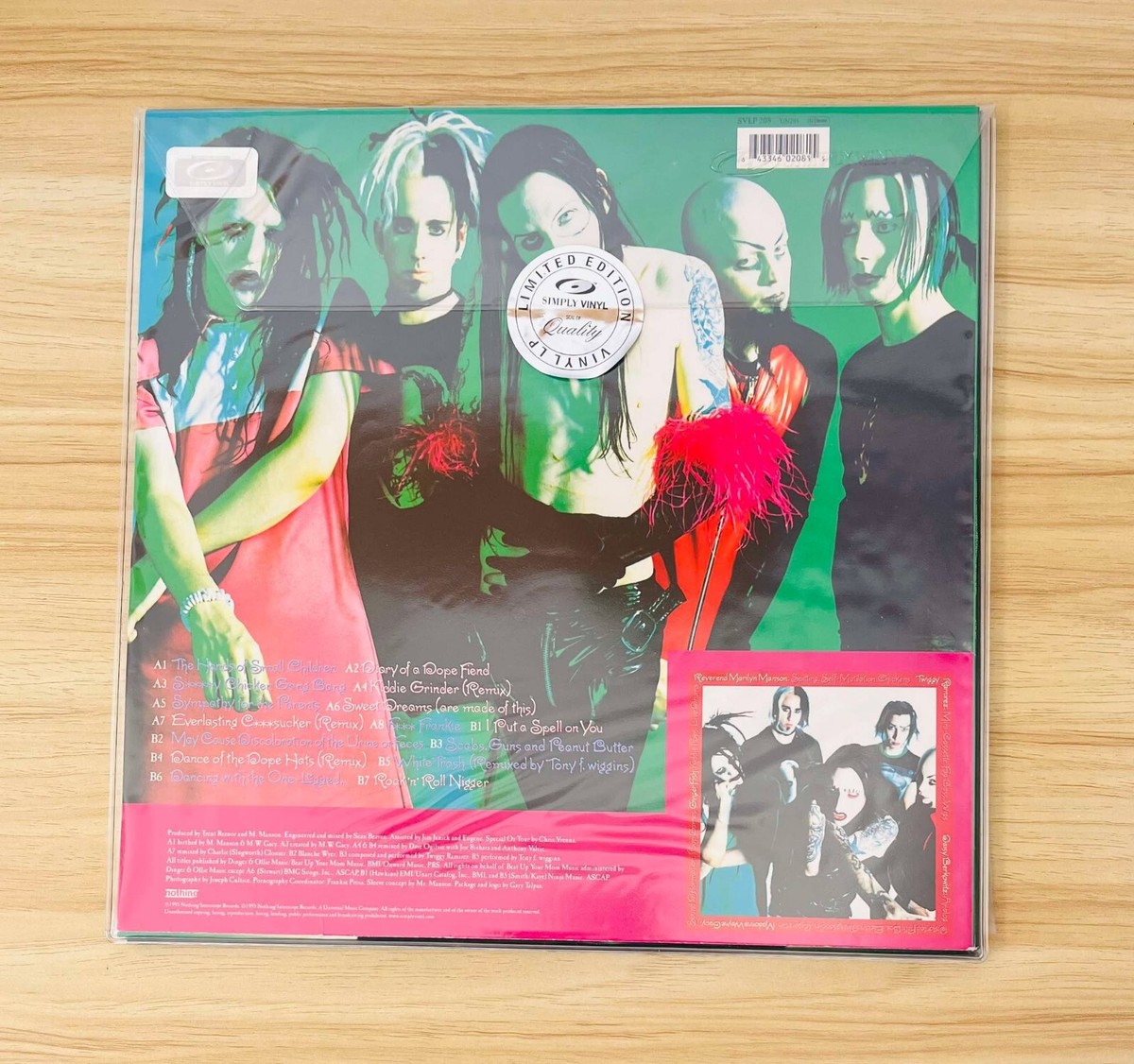 Marilyn Manson / Smells Like Children 2001 UK ORIGINAL LP Marilyn Manson / Smells Like Children 2001 UK ORIGINAL LP