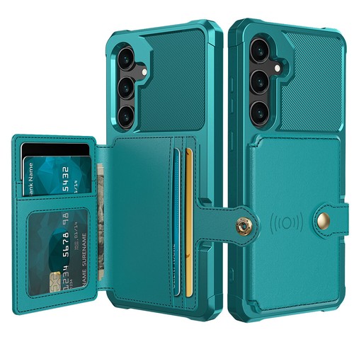 For Samsung S25 S24 FE Plus Ultra S23 S22 S21 S20 S9 Wallet Card Slot Case Cover - Picture 29 of 47