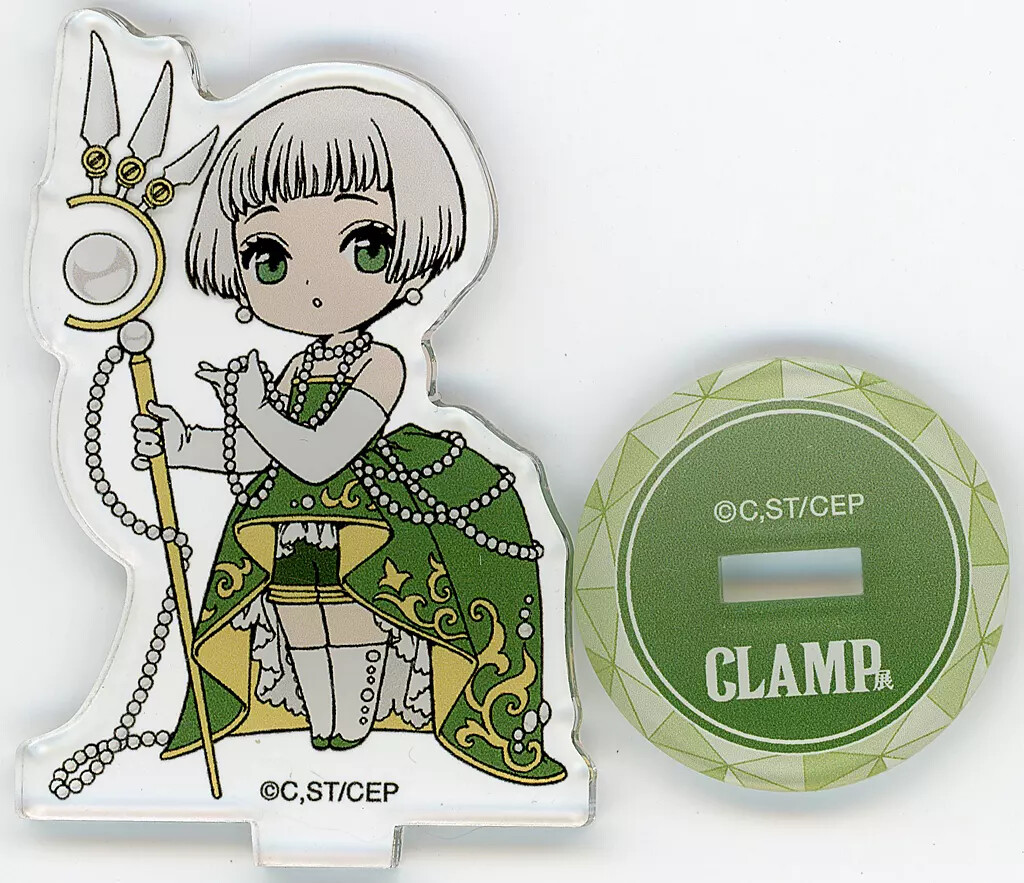 Acrylic Stand Panel Su Clover Clamp Exhibition Mini Collection