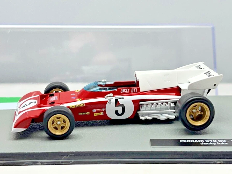 #5 1972 Ferrari 312 B2 Jacky Ickx 1/43 Diecast Model F1 Formula 1 Car IXO - Image 3 of 4