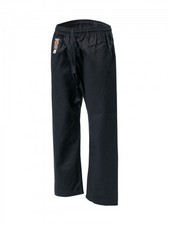 Kwon Baumwollhose, schwarz in 8Oz.180 oder 190cm.Karate,TKD, Wing Tsun, SV, Grav
