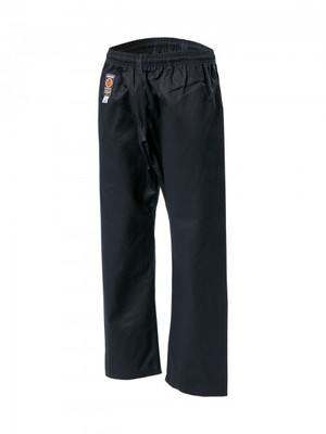 Kwon Baumwollhose, schwarz in 8Oz.180 oder 190cm.Karate,TKD, Wing Tsun, SV, Grav