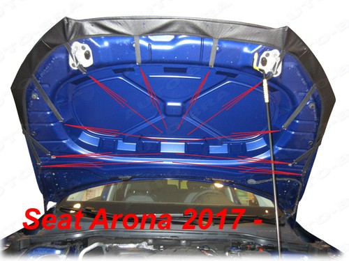 REGGISENO effetto carbonio per Seat Arona anno dal 2017 protezione anticaduta reggiseno tuning - Foto 4 di 4