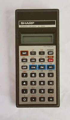 Sharp Calculator EL-508S Works Great
