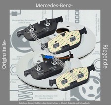 Mercedes-Benz Bremsenpaket Hinterachse f&uuml;r GLE W167, GLS