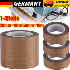 Hochtemperatur Teflonklebeband PTFE-Klebeband Folie Selbstklebend 20mm/50mm*10M