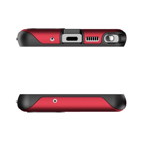 Ghostek Atomic Slim 3 Aluminum Tough Case for Samsung Galaxy Note 20 & 5G - Red - Picture 11 of 11