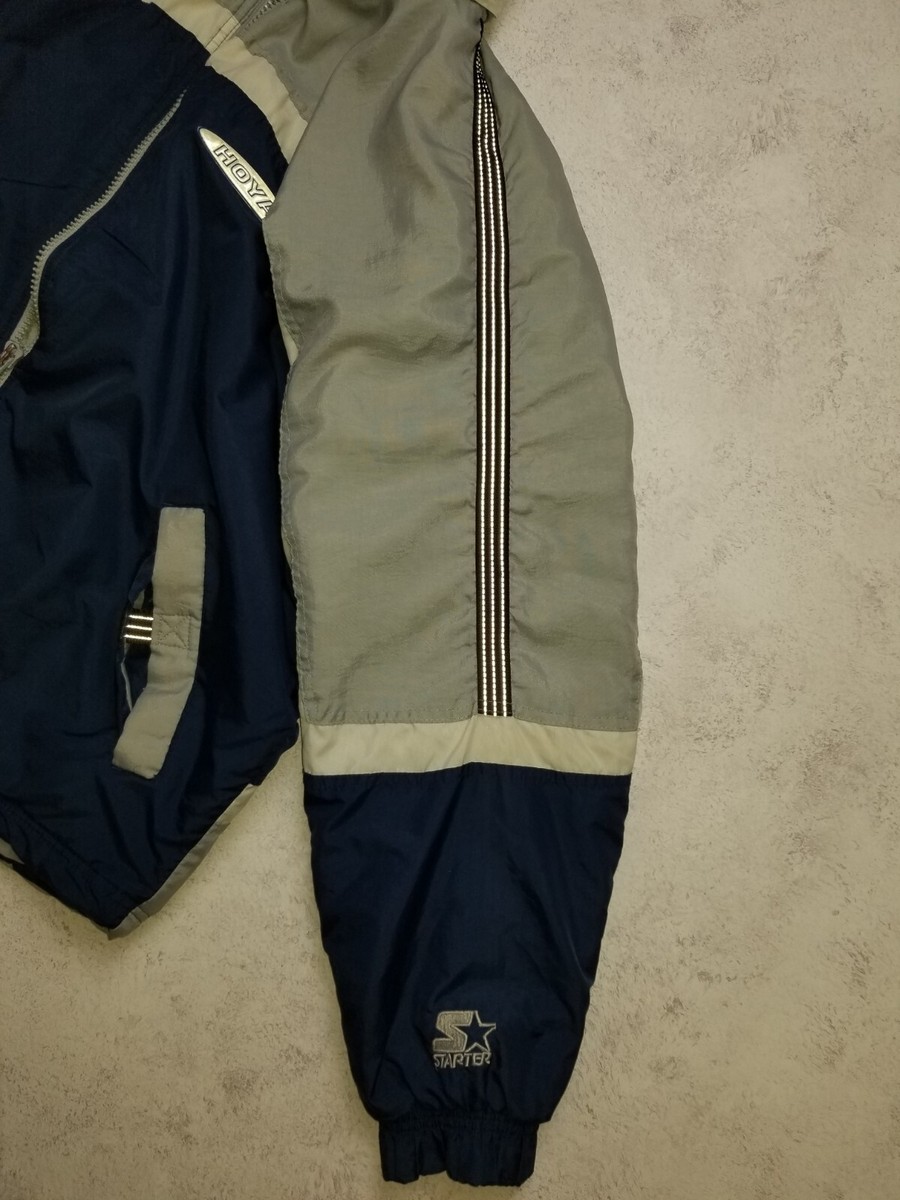 Vintage Starter Georgetown Hoyas Bulldogs Full Zip Jacket Sz