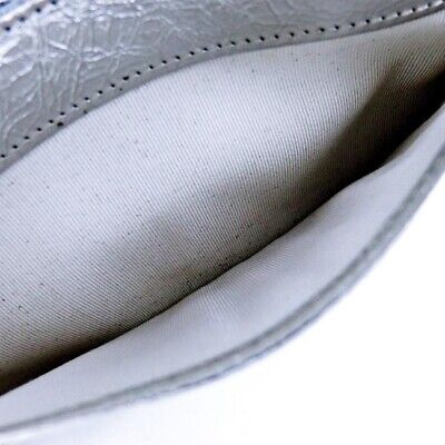 Chanel Leather Long Wallet Matelasse 2.55 Silver Shining Chanel Leather Long Wallet Matelasse 2.55 Silver Shining