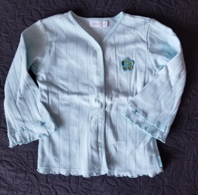 MEXX Strickjacke Mädchen Cardigan Gr. 92 Hellblau 