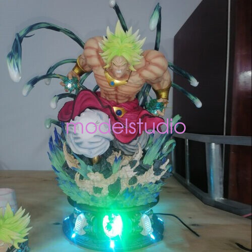 GL Studio Dragon Ball Broly Resin Model In Stock LS Recast Led Light 1/6 Scale