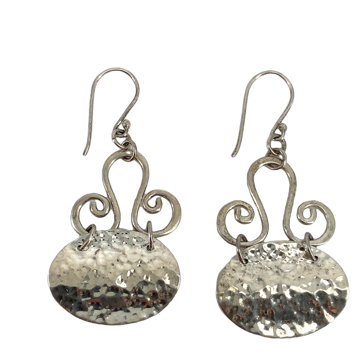 🐕 Big deals! Vintage Mexican Sterling Silver Earrings Mixed  Vintage 925 Mexico TC-100 Pierced Sterling Silver Earrings main image 2
