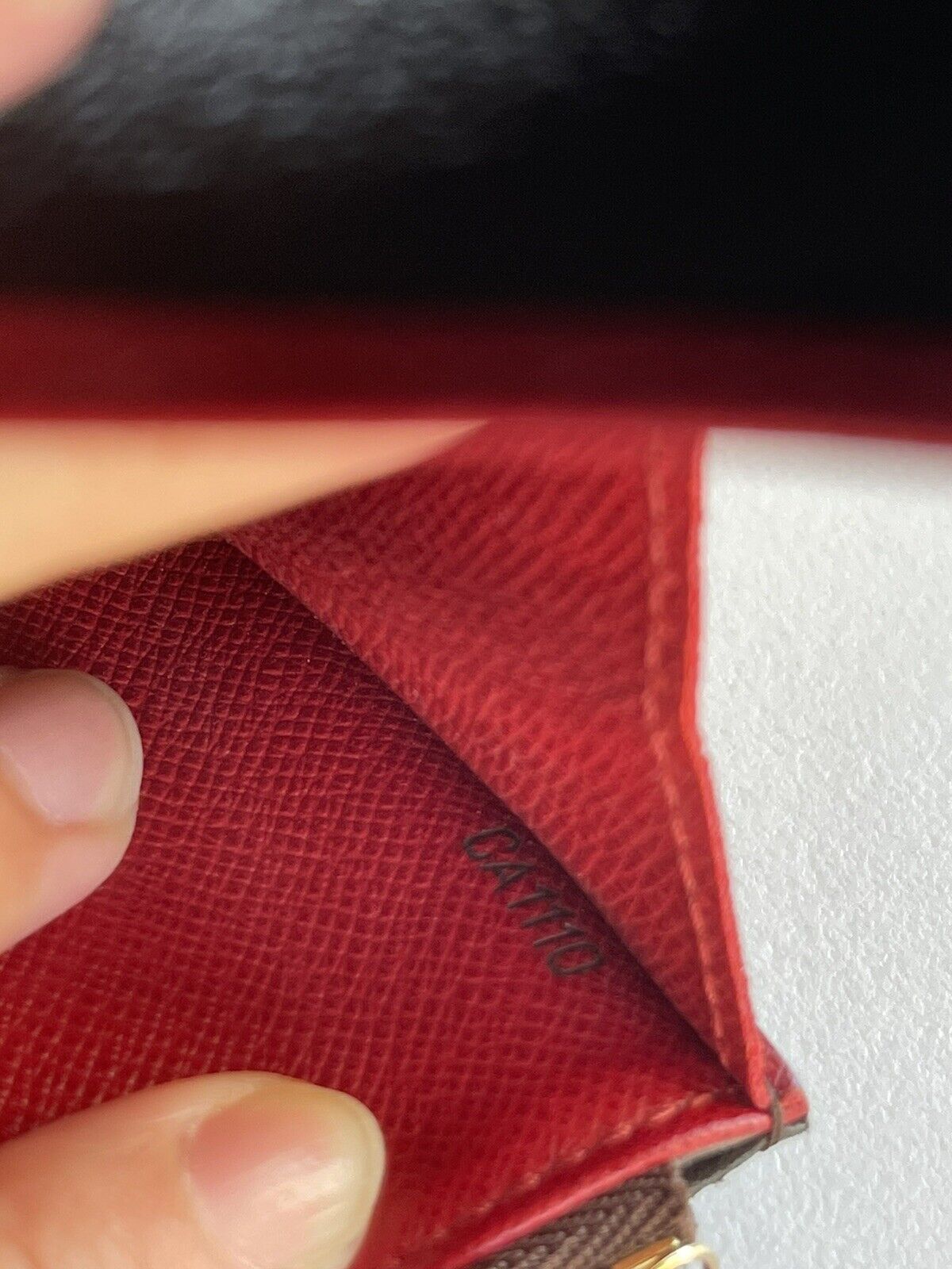 Louis Vuitton Monogram Red Interior Emilie Wallet – The Don's Luxury Goods