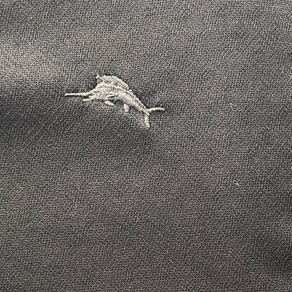 Tommy Bahama Island Zone Black Polo Shirt Size XL eBay