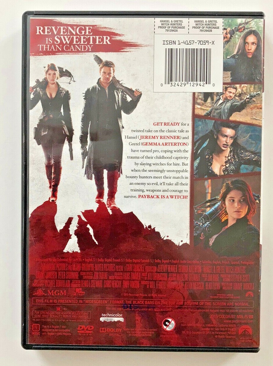 Hansel & Gretel Witch Hunters (2013, DVD) Free Shipping | eBay