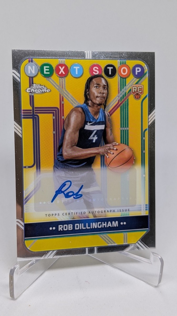 NBA topps chrome ダニロガリナリ　RC auto　2/5 Rocco Zikarsky 2023-24 Topps Chrome NBL Auto RC #A-RZ