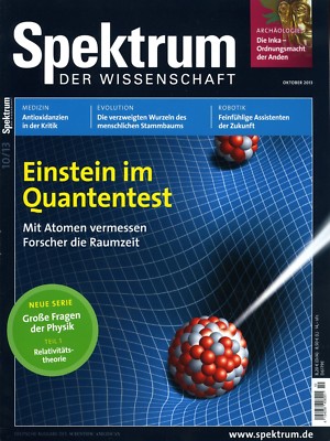 Spektrum der Wissenschaft 10/2013 - Einstein & Raumzeit, Antioxidanzien, Robotik