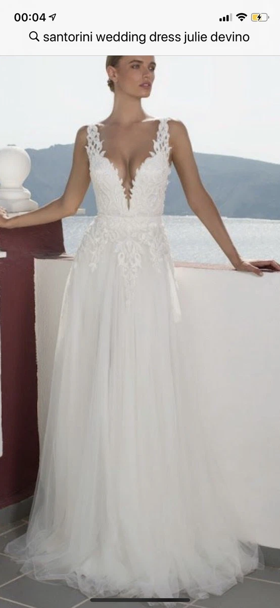 Julie Vino Wedding Dress Size 10/12 | eBay