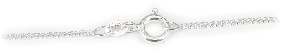 Ciondolo Charm Lettera Oppure Zirconia 12 MM Argento 925 Incl. Catena - Immagine 2 di 3