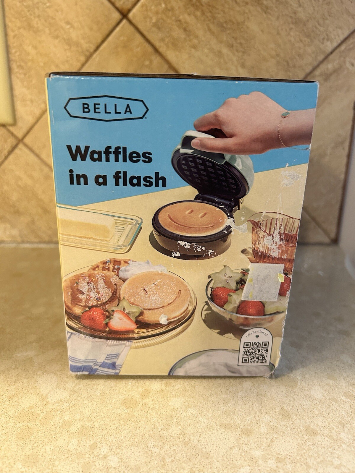 Smile-Face Waffle Maker for Fun Breakfast Creations-image