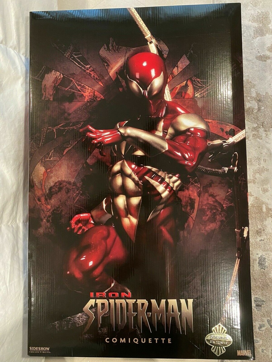 アイアン・スパイダーマン コミケット /Sideshowサイドショウ　オマケ付 アイアン・スパイダーマン コミケット /Sideshowサイドショウ