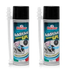 Additivo Iniettori GPL Pulitore Impianti Auto Concentrato Rhutten 2Pz x 120 ml