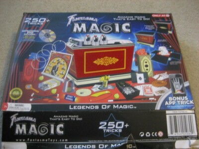 Ultimate Fantasma Legends of Magic with DVD set Over 250 Tricks Bonus App Trick