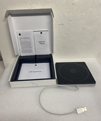 APPLE MD564ZM/A USB SuperDrive w/USB Type-A Connector (Silver) A1379 NOB!
