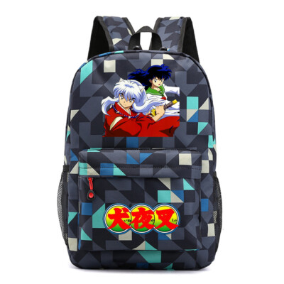 Inuyasha Anime Casual Backpack School bag Laptop Knapsack Travel