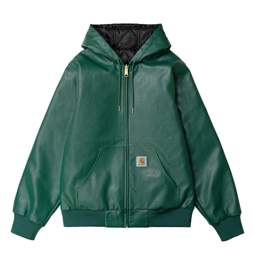 Carhartt Wip Japón 2025 Año Nuevo Active Chaqueta limitada verde reversible T... - Imagen 2 de 4