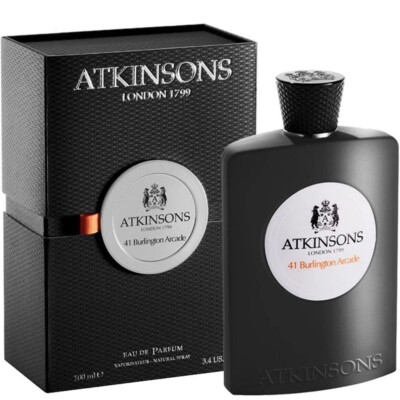 Atkinsons, 41 Burlington Arcade, Eau de Parfum Spray, 100ml. Neu Versiegelt