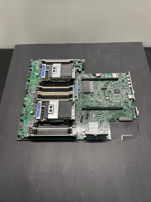 HP 732143-001 Server Mainboard + 2x Heatsink - ProLiant DL380p (G3-9-2#d)