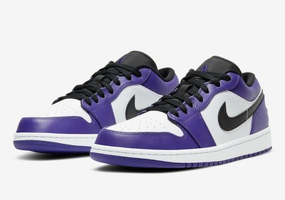 Nike Air Jordan 1 Low Court Purple (GS) | EU 36/US 4Y NEW DS 553560-500 | eBay