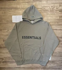 NEW Fear of God Essentials Hoodie Cement SS20 Size XS-XL FREE SHIPPING