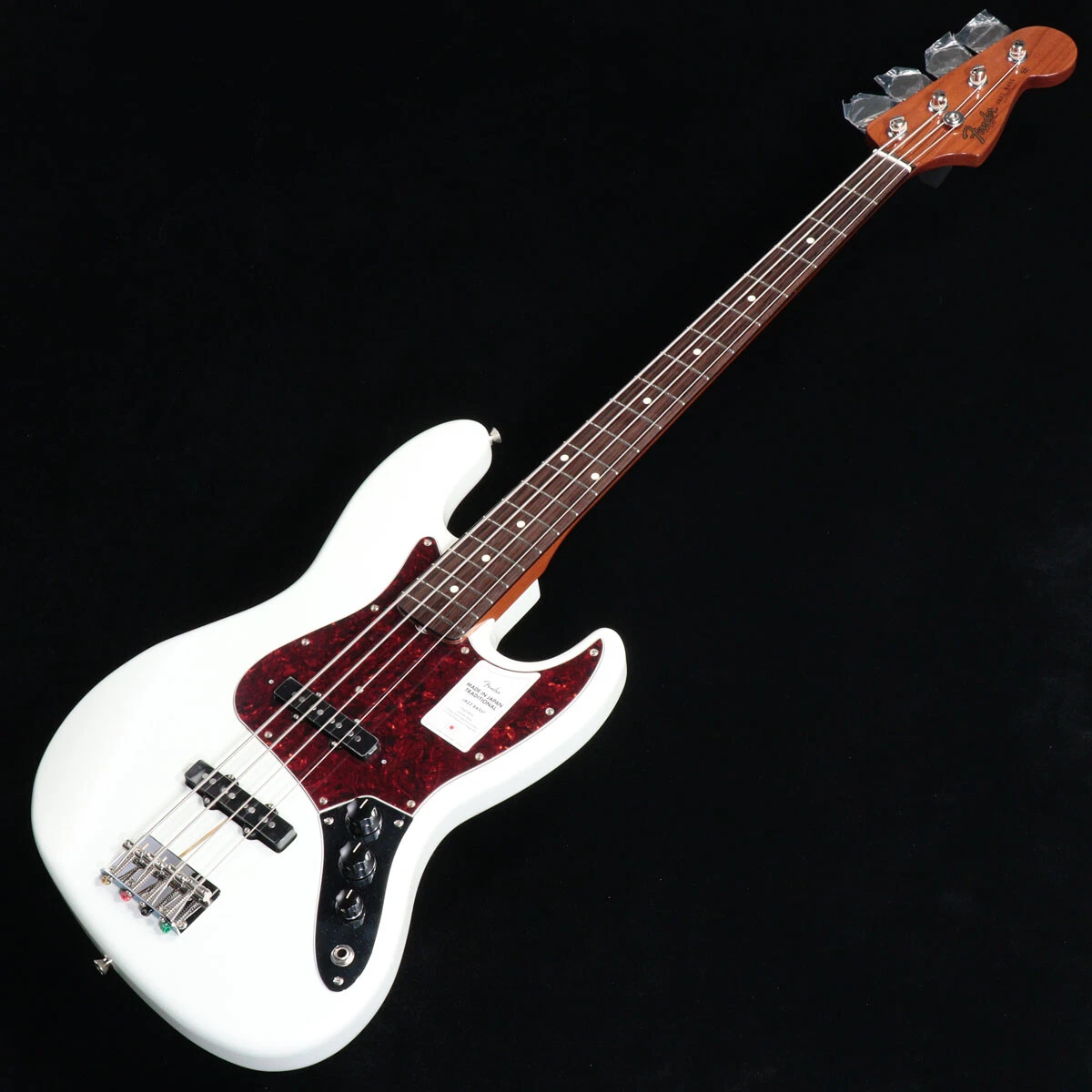 Fender 2021 Collection Made in Japan Traditional 60s Jazz Bass Olympic White