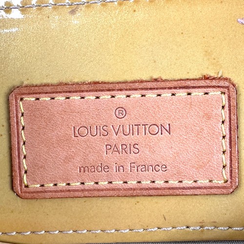 Louis Vuitton Hand Bag Reade PM Vernis Yellow LV Authentic - Imagen 17 de 18