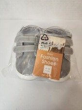 Baby fashion shoes size 6-12 months, color Gray