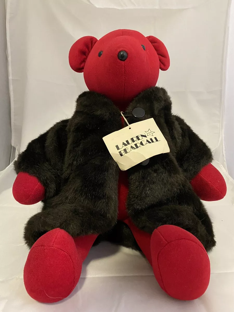 Vintage bear top fur coat