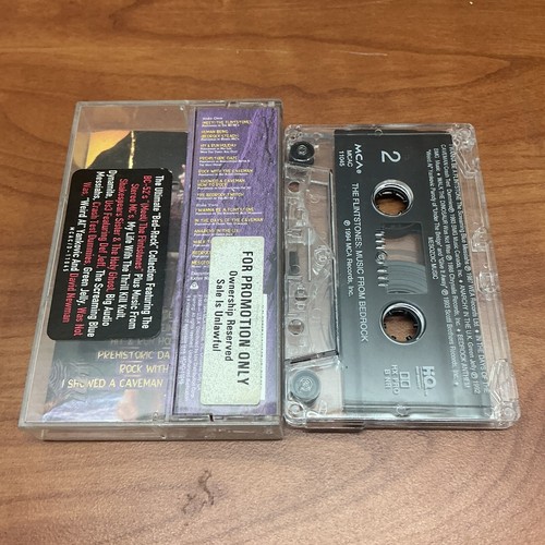 1994 The Flintstones Music From Bedrock Cassette Tape - Picture 2 of 2