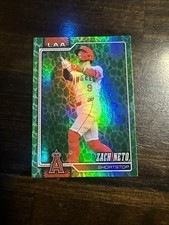 Topps 2026 Series 1 Zach Neto Easter Green Foil Los Angeles Angels #230