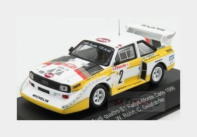 1:43 CMR Audi Quattro Sport S1 #2 Rally Montecarlo 1986 Rohrl Geistdorfer WRC003 - Bild 1 von 2