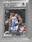 2024 Topps Now Olympic Games Auto Stephen Curry Signed Basketball Card BAS & BGS
