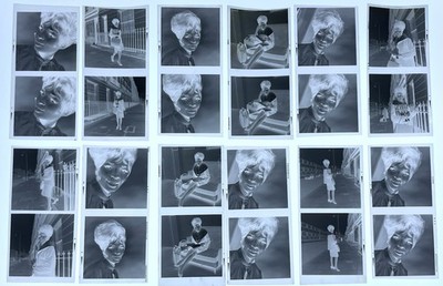 24 NEGATIVE BERYL CUNNINGHAM JAMAIKANISCHE SCHAUSPIELERIN MODEL EROTIKFILME 60er Jahre