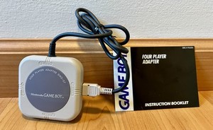 GameBoy 4-Player Adapter DMG-07 with Instruction Booklet