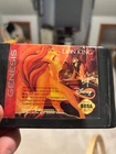 Lion King (Sega Genesis, 1994). Game cartridge only. Very good condition