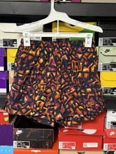 Vintage 90 s Nike Swoosh All Over Print Colorful Patterned Shorts Men Size Small