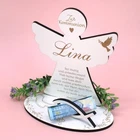 Money Gift Communion Personalised Name Angel Christian Fish Decoration Religious
