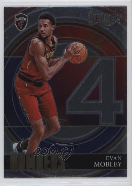 2021-22 Panini Select Select Numbers Evan Mobley #32 12g7
